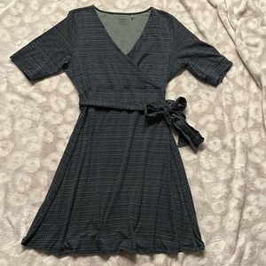 COPY - Toad & Co Cue Short Sleeve Wrap Dress Size XL